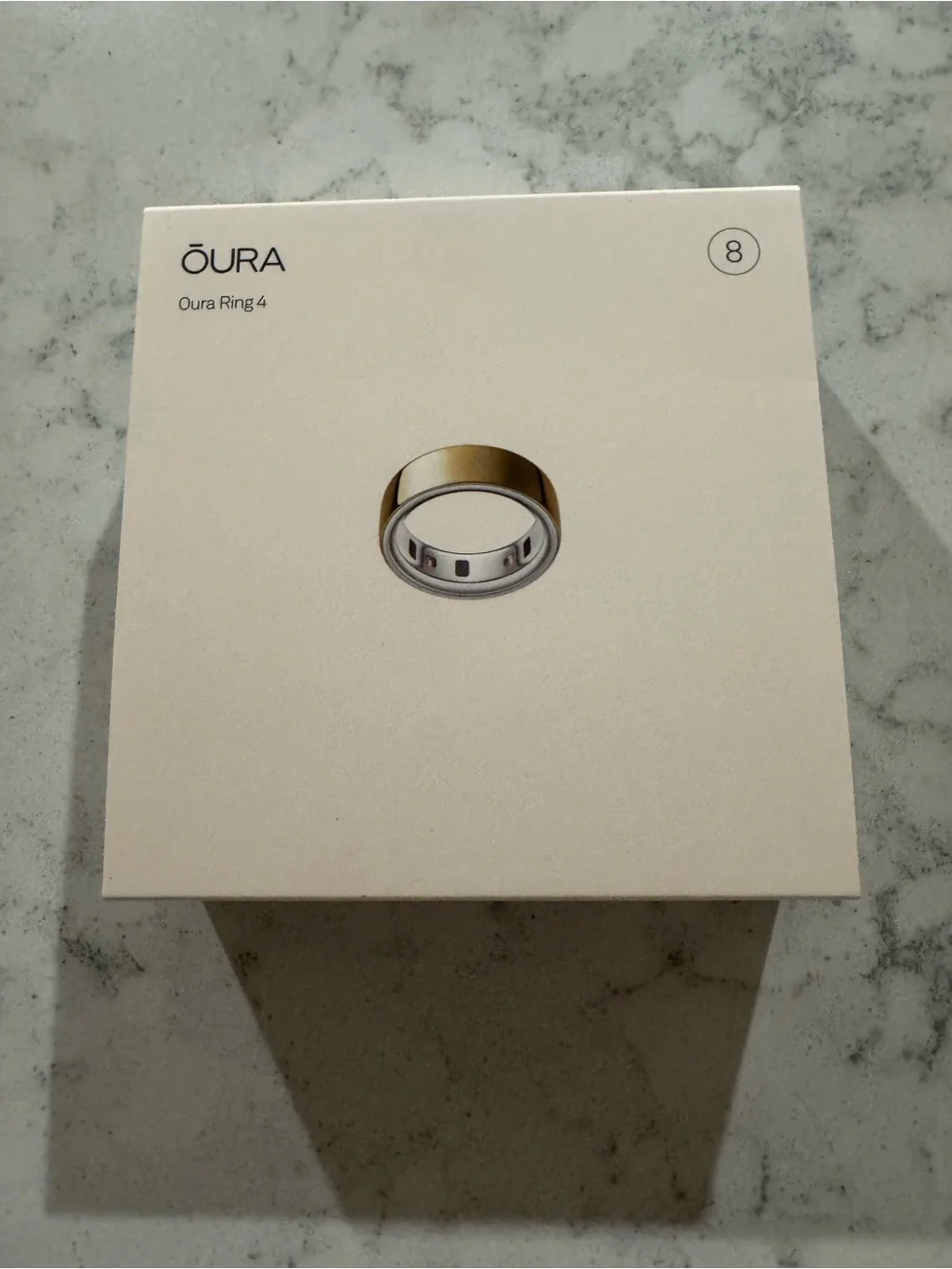 Oura Gold Smart Ring - brand new, never opened.